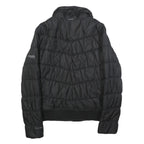 COLUMBIA Womens Black Outdoor Jacket XS Polyester Puffer Quilted Zip Pocket