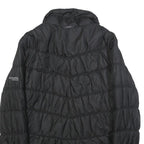 COLUMBIA Womens Black Outdoor Jacket XS Polyester Puffer Quilted Zip Pocket