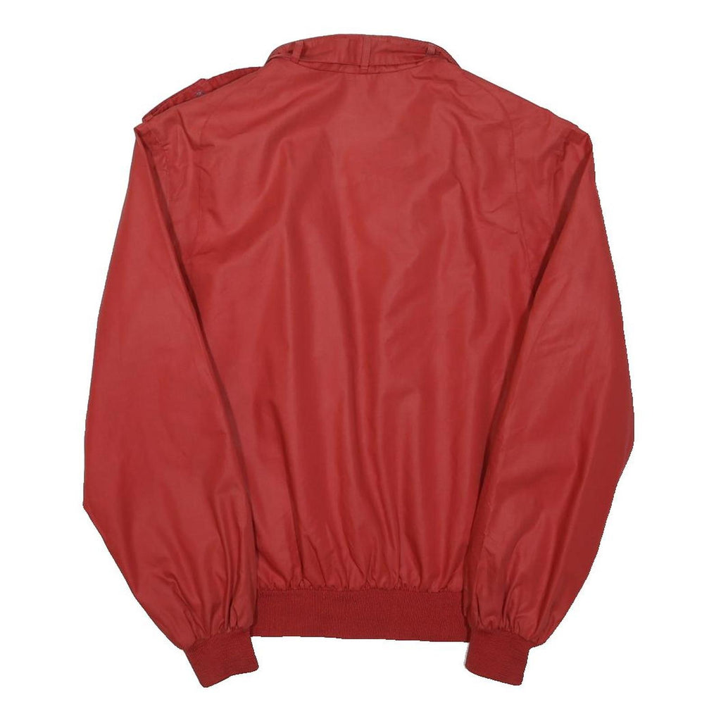 MEMBERS ONLY Boys Red Jacket 11-12Y Polyester Blend Bomber Zip Casual