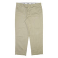 DICKIES 874 Workwear Mens Trousers Beige Regular Straight W38 L29