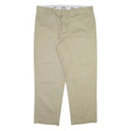 DICKIES 874 Workwear Mens Trousers Beige Regular Straight W38 L29