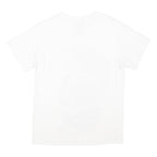 TUPAC Mens White Graphic T-Shirt M Short Sleeve Crew Neck Cotton Music Icon