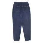 JINGLERS Womens Jeans Blue Regular Straight Denim Medium W30 L30 Embellished