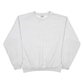 CARHARTT Mens Grey Crew Neck L Cotton Blend Sweatshirt Casual Pullover