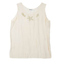 POSITIV Womens Vest Beige Sleeveless L