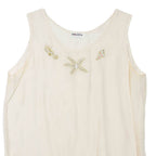 POSITIV Womens Vest Beige Sleeveless L