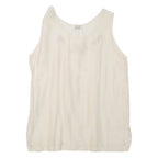 POSITIV Womens Vest Beige Sleeveless L