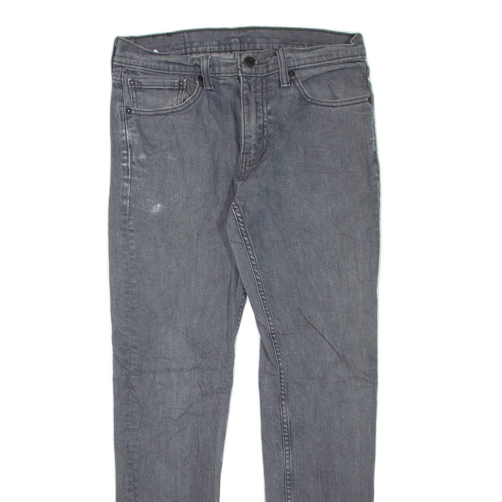 LEVI'S 511 Jeans Mens Grey Skinny Straight W32 L32