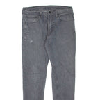 LEVI'S 511 Jeans Mens Grey Skinny Straight W32 L32