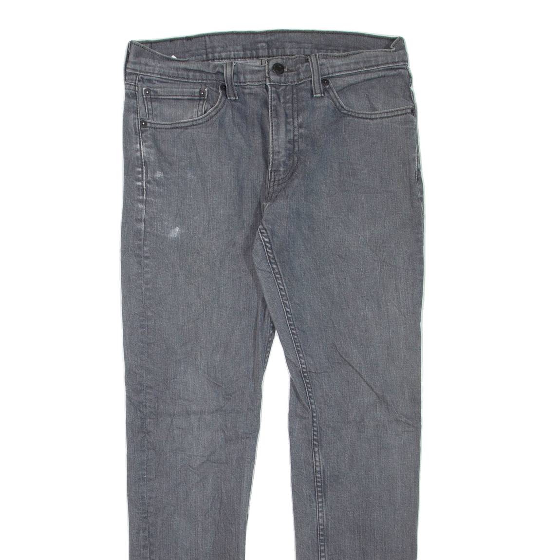 LEVI'S 511 Jeans Mens Grey Skinny Straight W32 L32