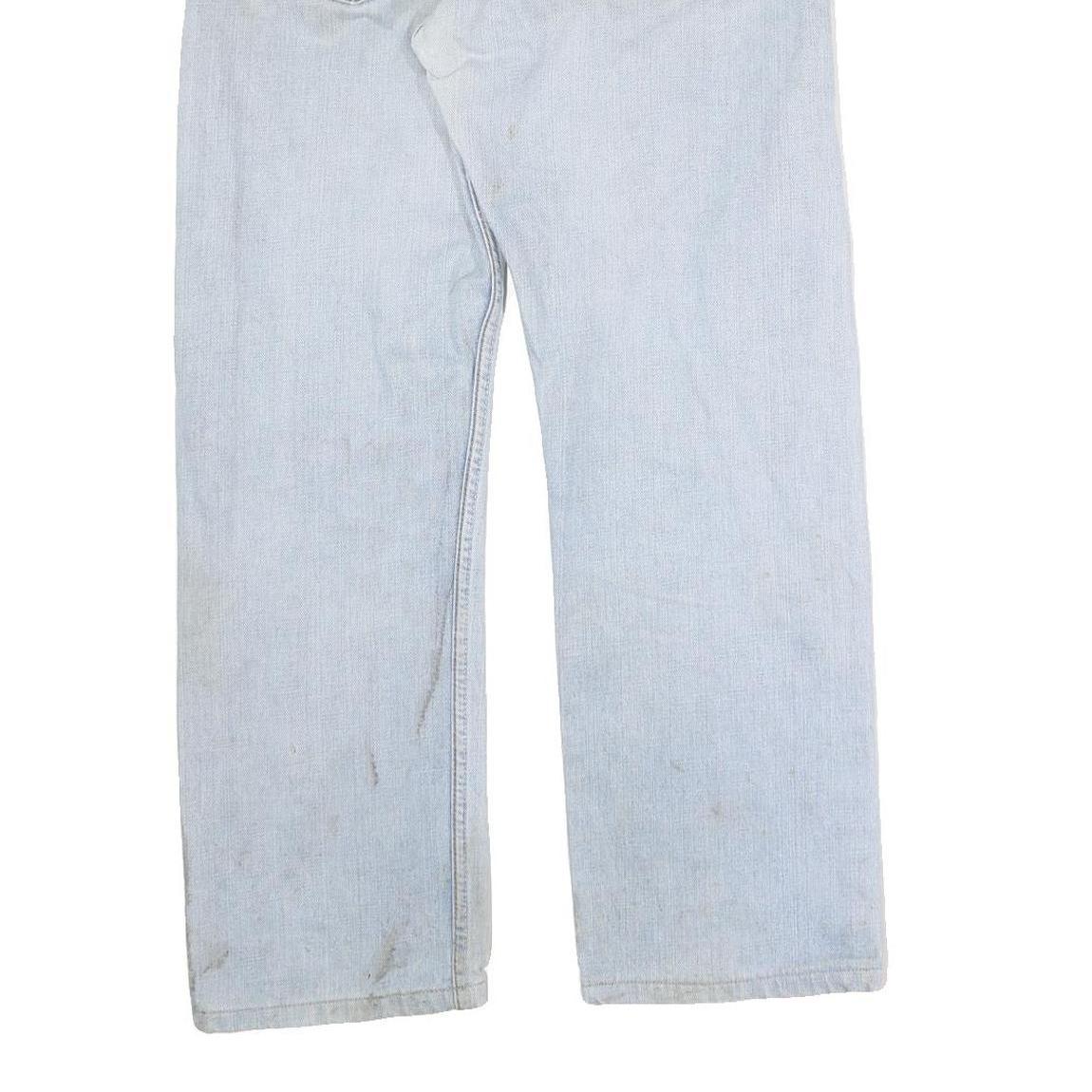 LEVI'S 501 Mens Jeans Blue Regular Straight Denim Light W28 L26 Classic Button