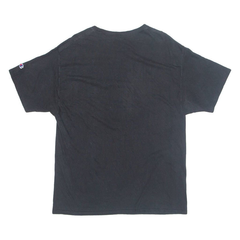 CHAMPION Mens T-Shirt Black XL