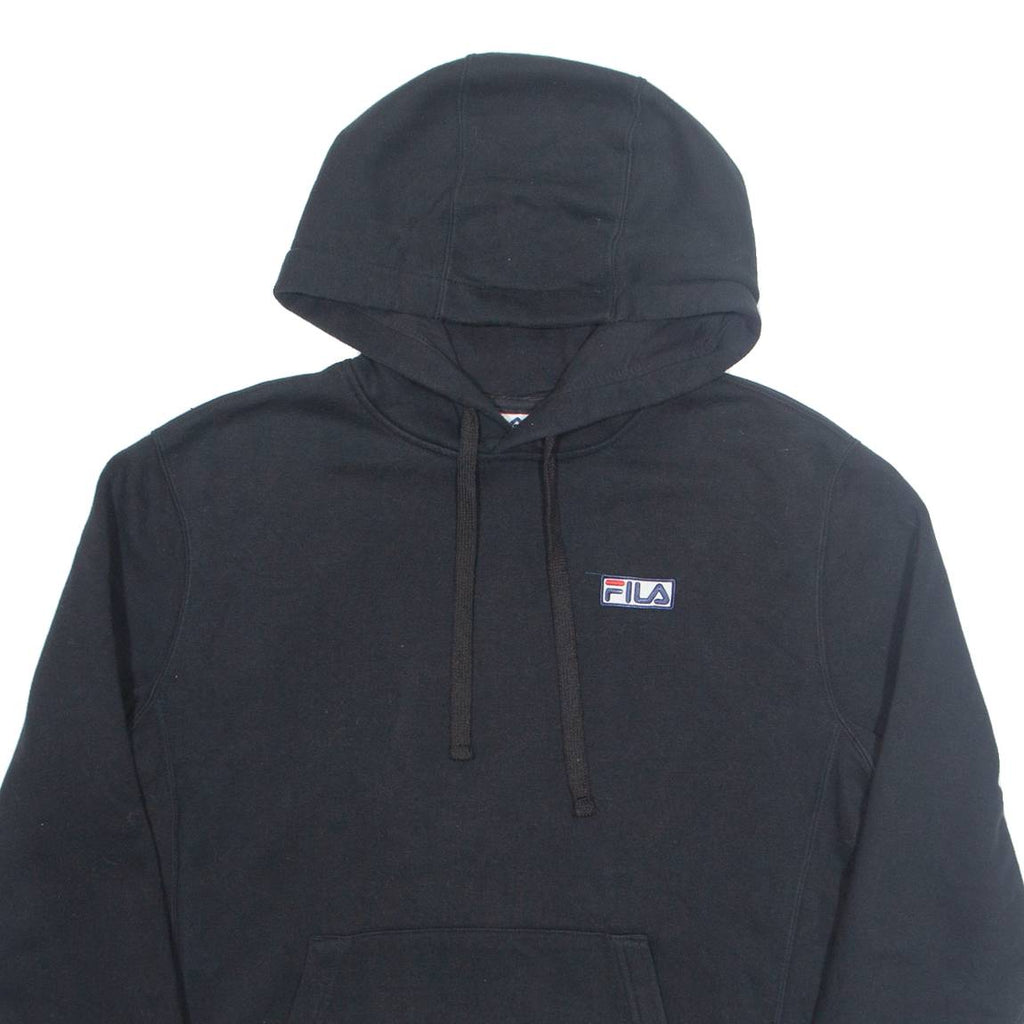 FILA Mens Black Hoodie S