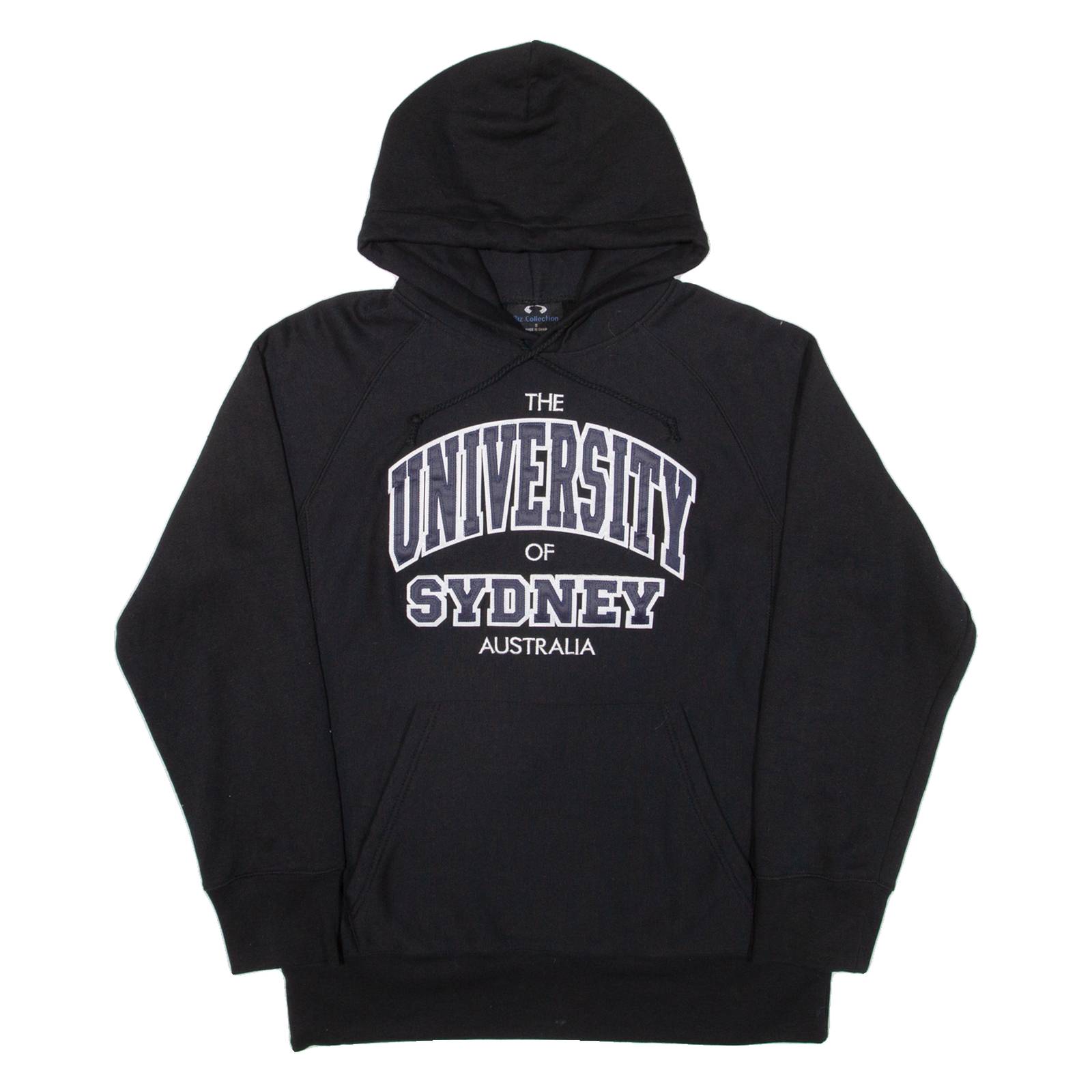 BIZ COLLECTION University Of Sydney Mens Black Hoodie S