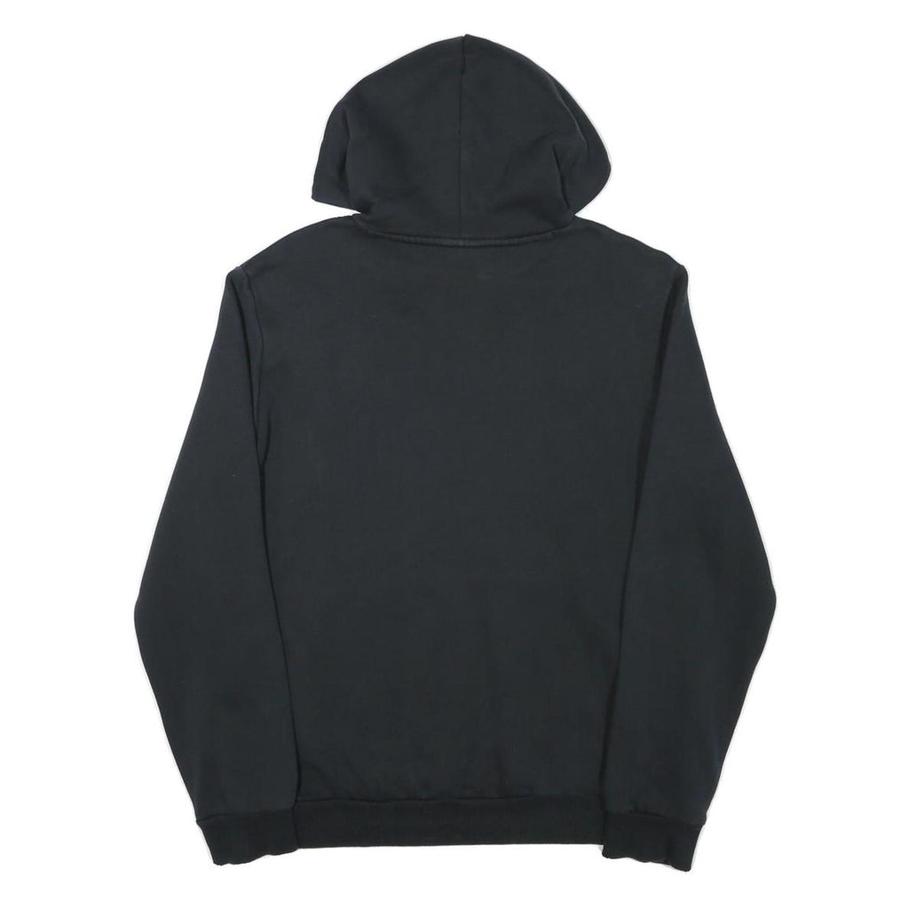 PUMA Mens Black Hoodie S Cotton Blend Pullover Casual Sportswear