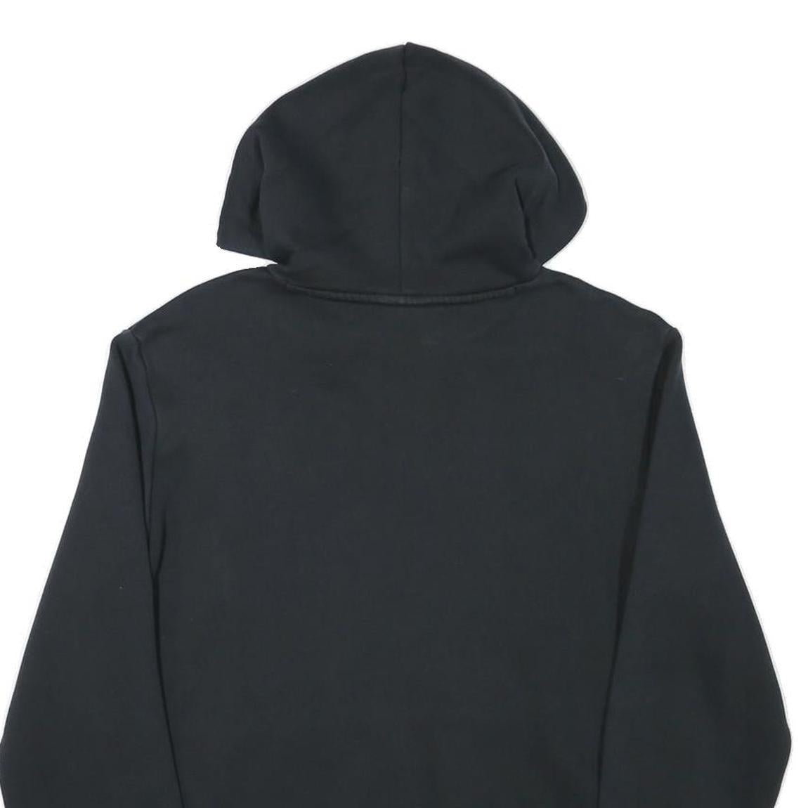 PUMA Mens Black Hoodie S Cotton Blend Pullover Casual Sportswear