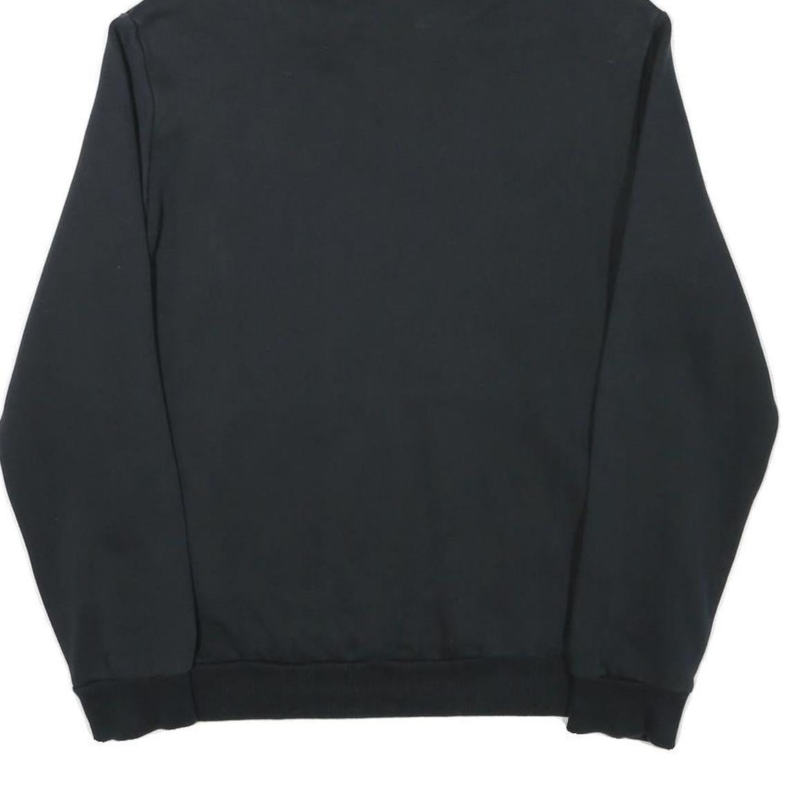 PUMA Mens Black Hoodie S Cotton Blend Pullover Casual Sportswear