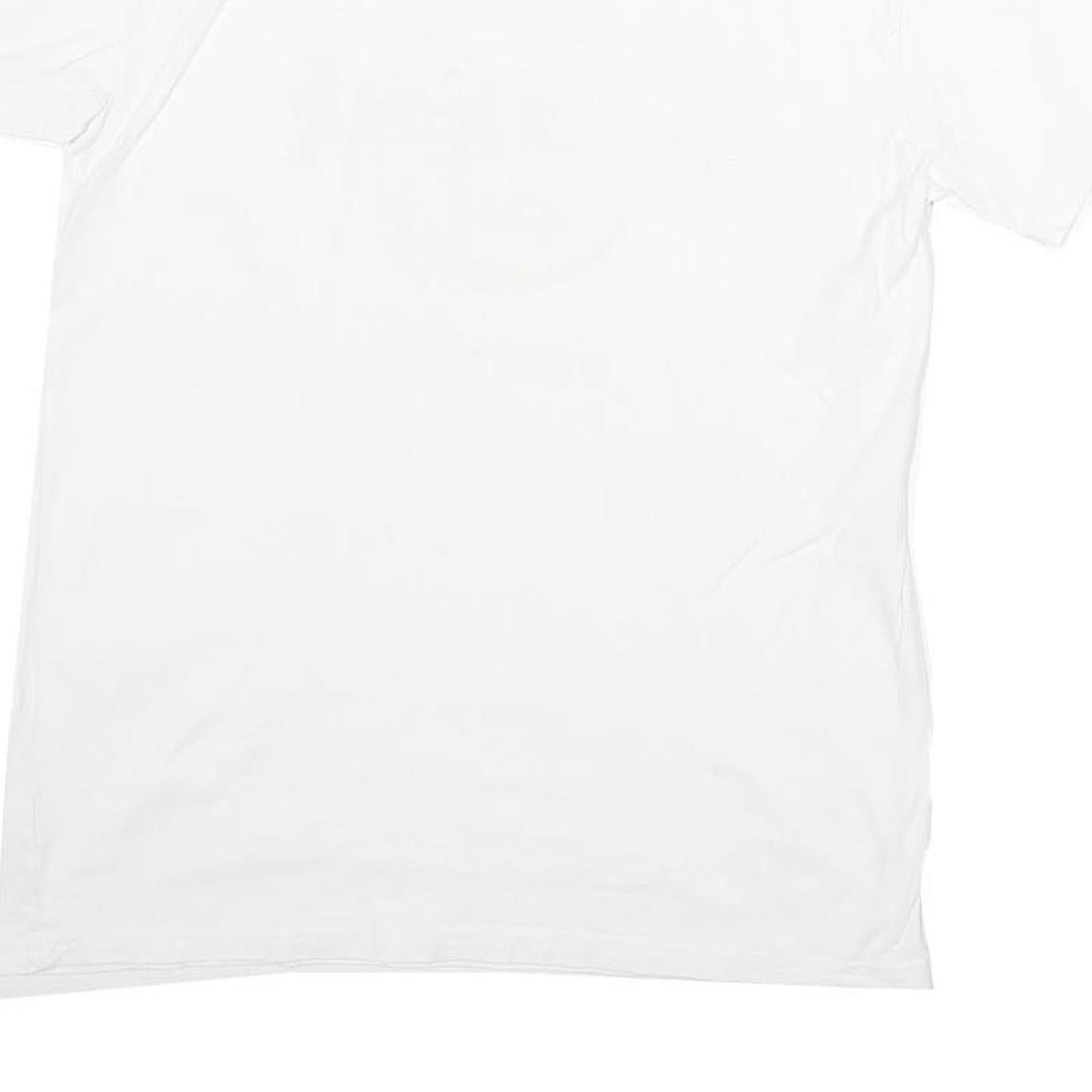 HARD ROCK CAFE Mens White New York Graphic T-Shirt M Short Sleeve Crew Neck