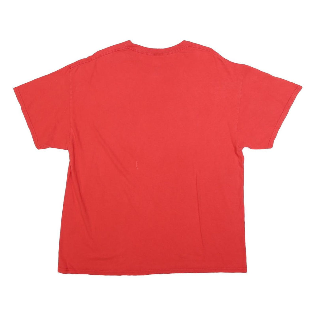 MLB Mens Red St Louis Cardinals Graphic T-Shirt XL Short Sleeve Crew Neck