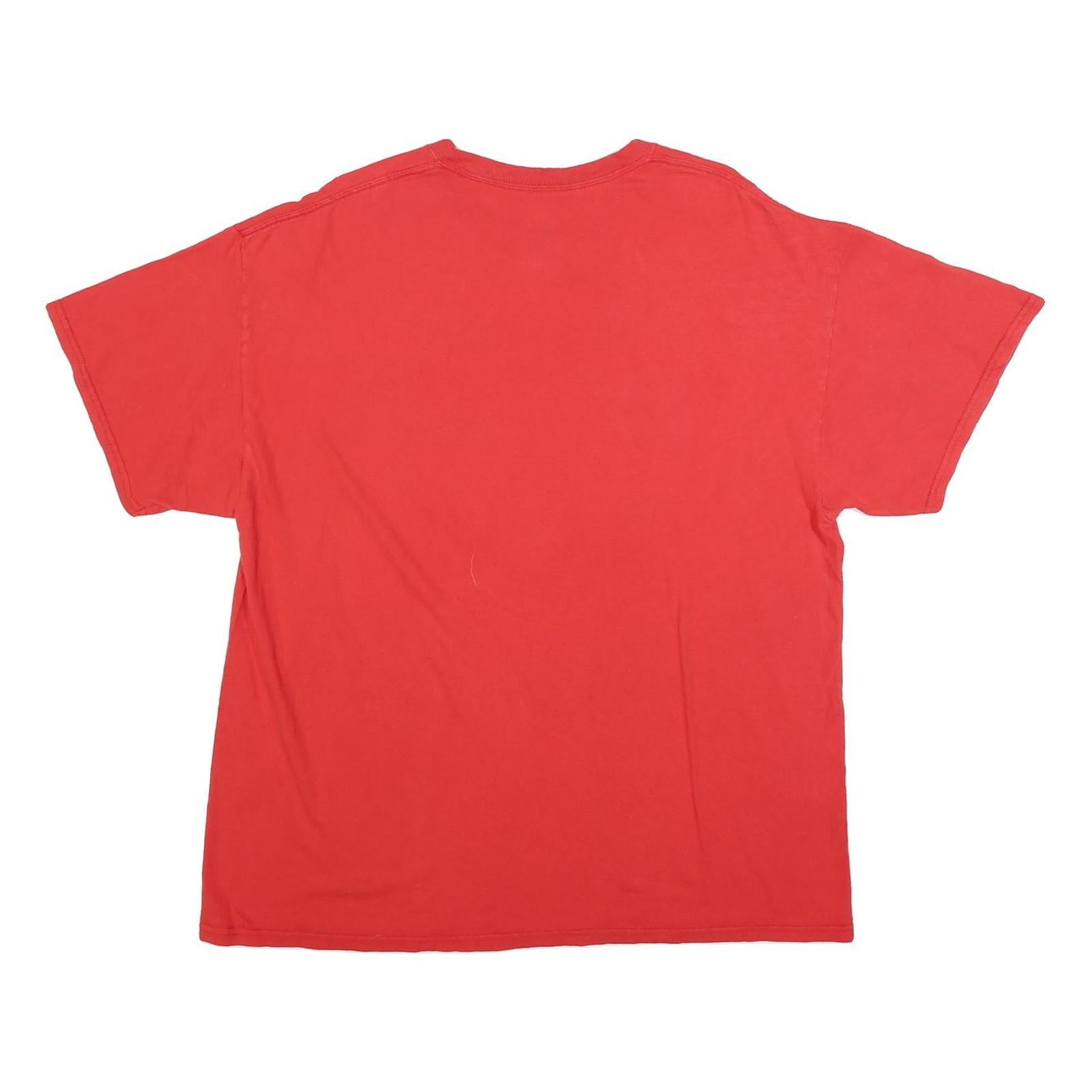 MLB Mens Red St Louis Cardinals Graphic T-Shirt XL Short Sleeve Crew Neck