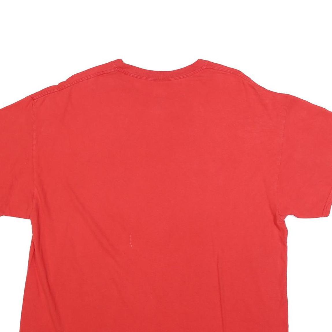 MLB Mens Red St Louis Cardinals Graphic T-Shirt XL Short Sleeve Crew Neck