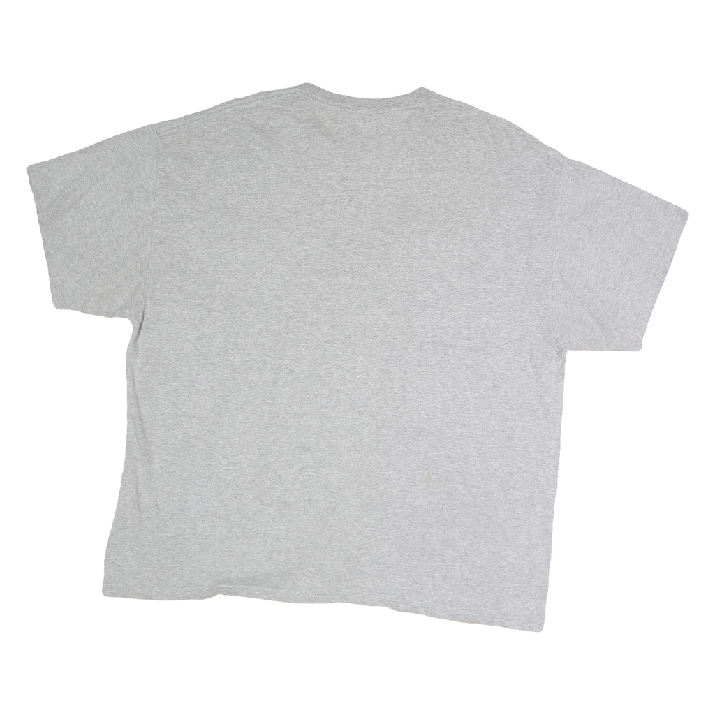 Mens Grey Indian Rocks Beach Graphic T-Shirt L Short Sleeve Crew Neck Casual