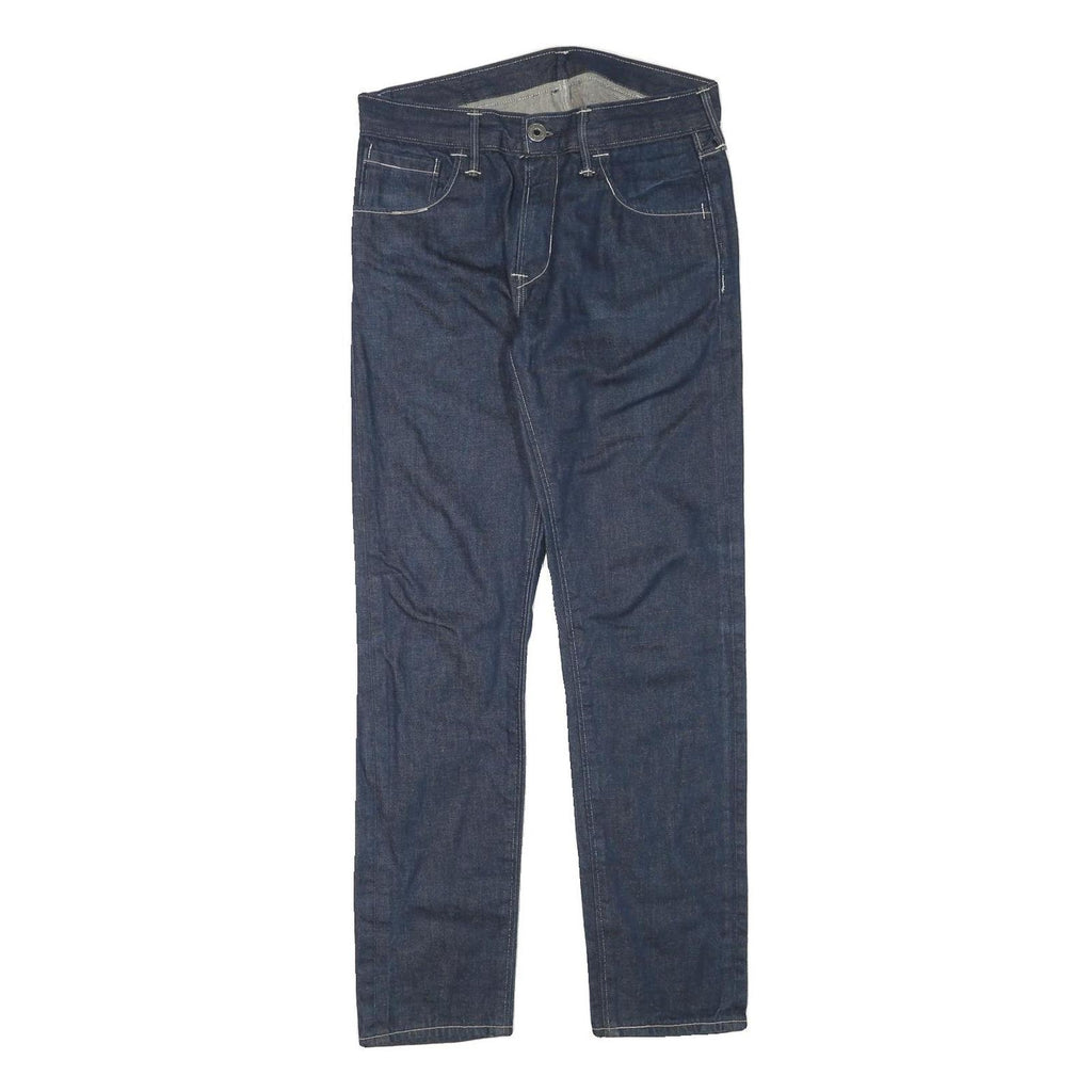 LEVI'S Mens Jeans Blue Regular Straight Denim Raw W30 L30 Classic Cotton Blend