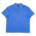CALVIN KLEIN Womens Polo Shirt Blue XL