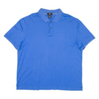 CALVIN KLEIN Womens Polo Shirt Blue XL