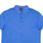 CALVIN KLEIN Womens Polo Shirt Blue XL