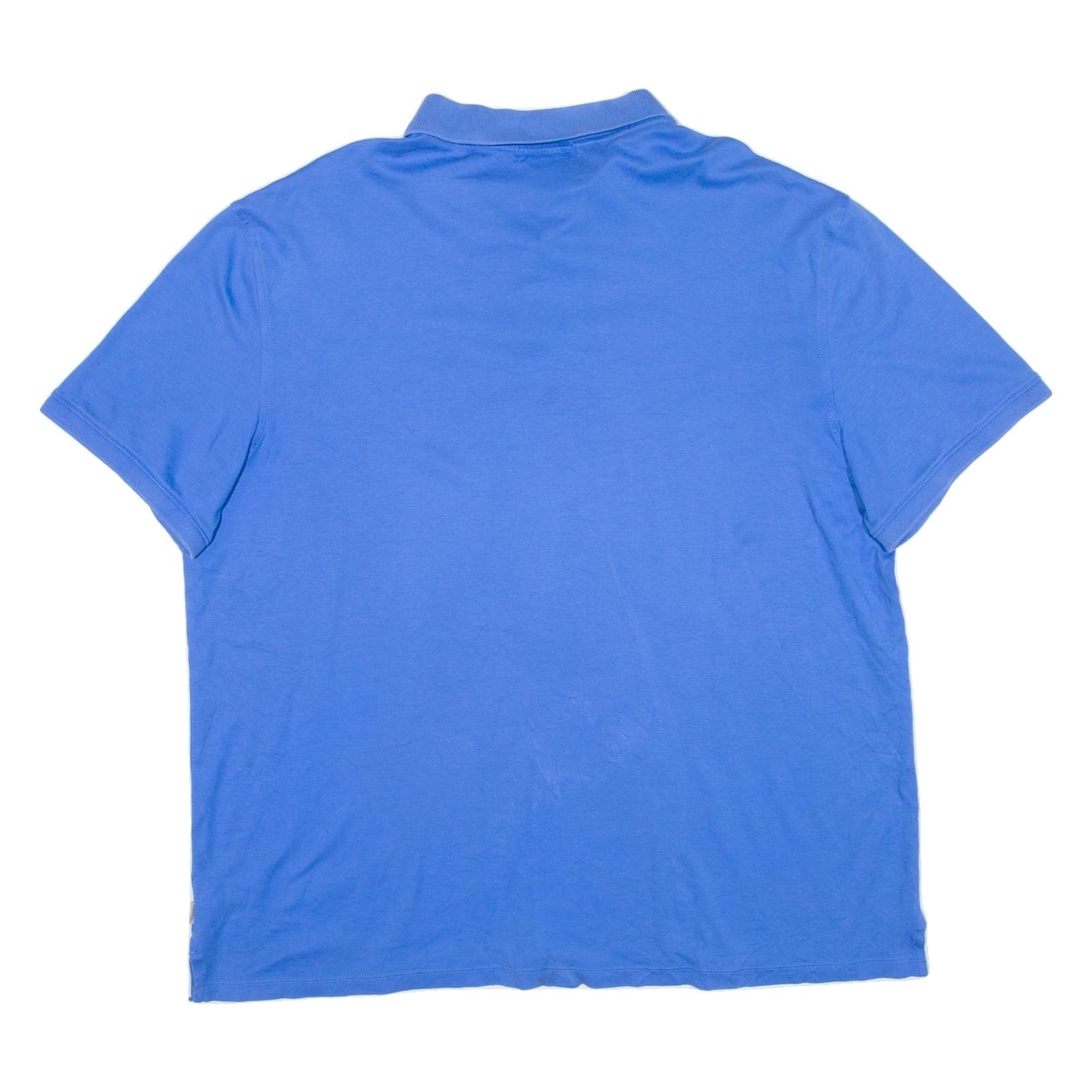 CALVIN KLEIN Womens Polo Shirt Blue XL