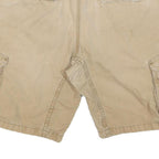 CARHARTT Mens Shorts Beige Casual Cargo Relaxed Fit L W36 Durable Cotton Blend