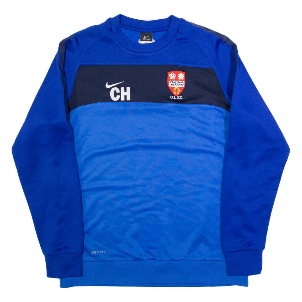 NIKE Mens Sweatshirt Blue M