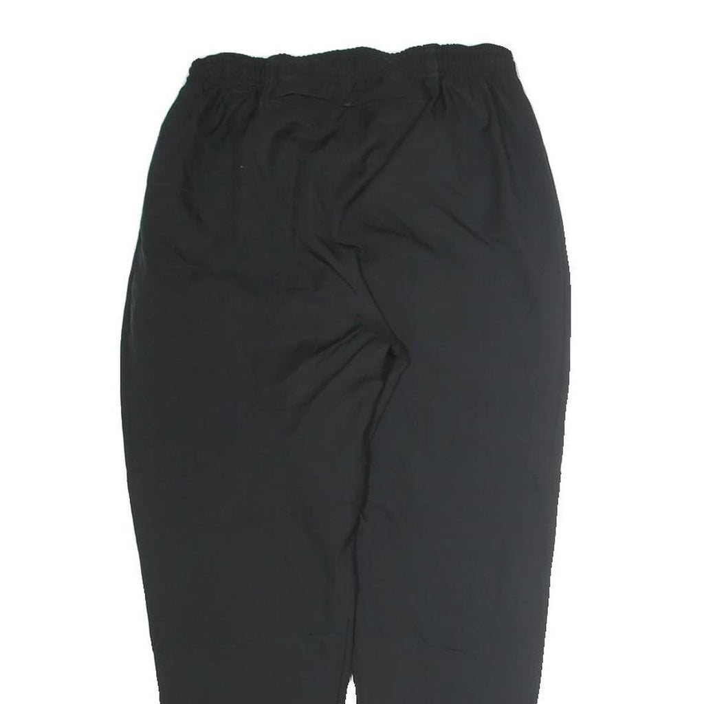 NIKE Mens Joggers Black M W28 L26 Slim Tapered Reflective Swoosh Logo