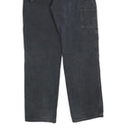 DICKIES Mens Regular Fit Black Denim Cotton Blend Jeans W34 L34 Workwear