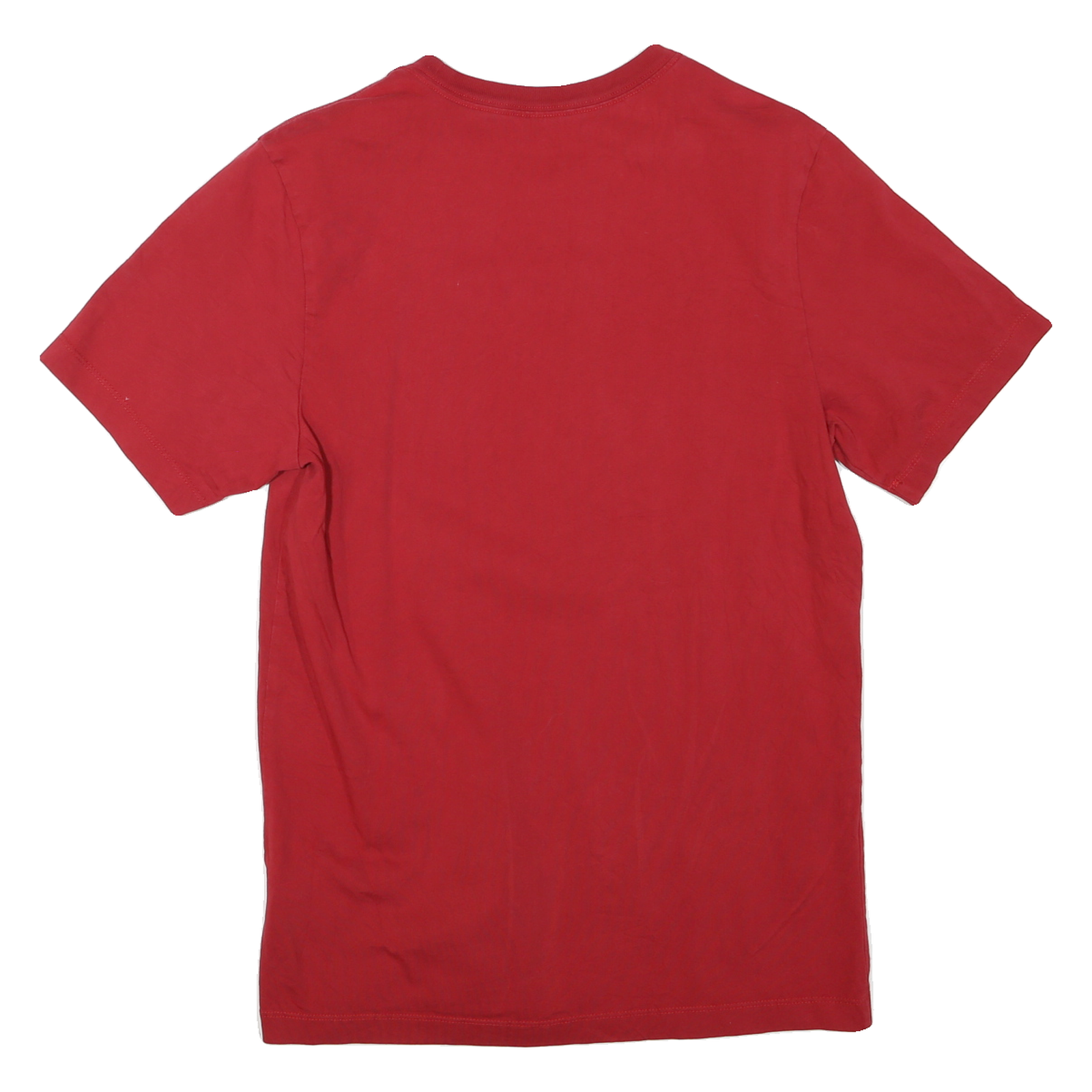 AIR JORDAN Mens Red Graphic T-Shirt S Short Sleeve Crew Neck Sportswear