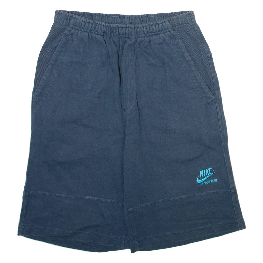 NIKE Mens Casual Shorts Blue S W26