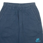 NIKE Mens Casual Shorts Blue S W26