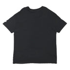 NIKE Mens Black Graphic T-Shirt L Short Sleeve Crew Neck Cotton Blend