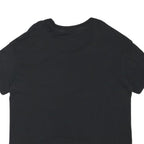 NIKE Mens Black Graphic T-Shirt L Short Sleeve Crew Neck Cotton Blend