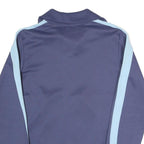 PUMA Womens Blue & Light Blue Track Jacket UK 12 Polyester Zip Sportswear