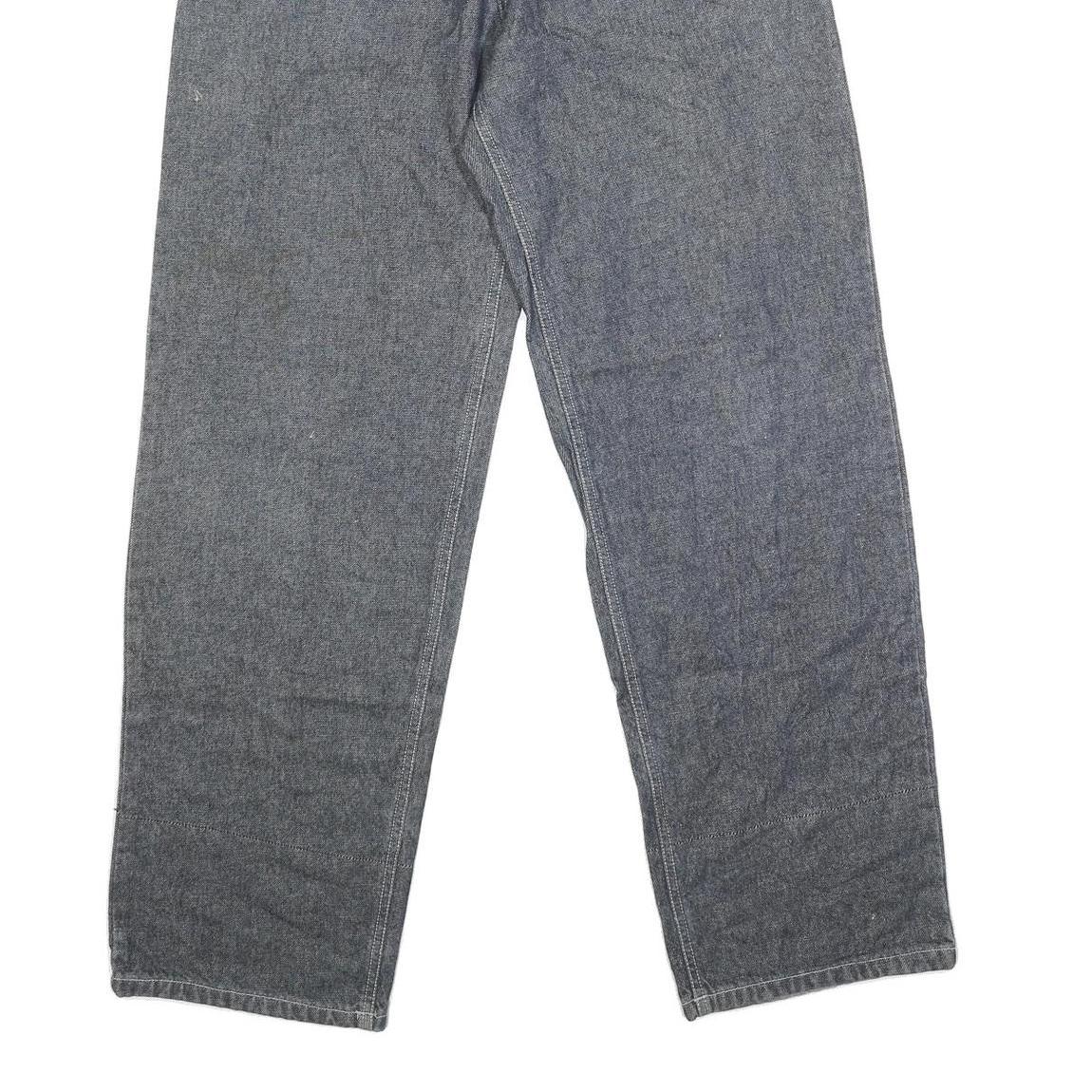 BLUEWINSTON Mens Jeans Blue Regular Straight Denim Medium W34 L34 Zip