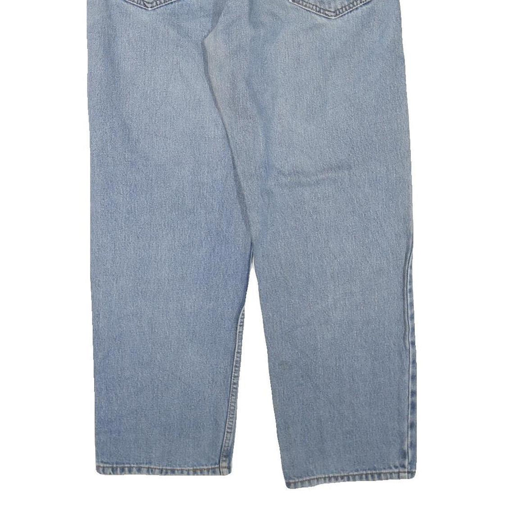 LEVI'S 550 Tapered Mens Jeans Blue Regular Tapered Denim Medium W36 L30 Zip