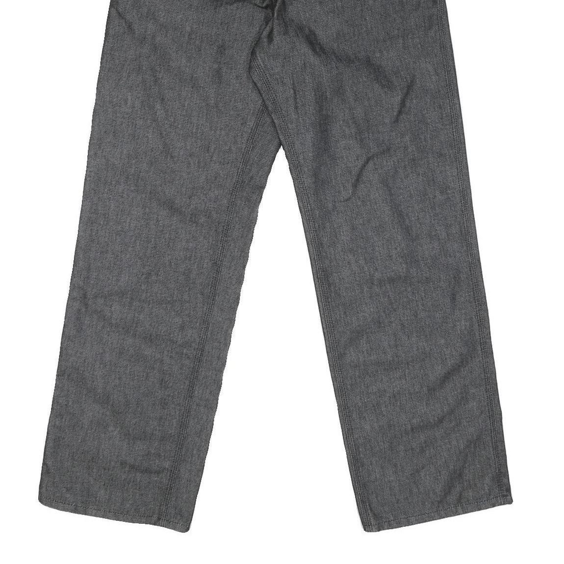 CARHARTT Mens Jeans Grey Regular Straight Denim Medium W31 L31 Workwear Durable