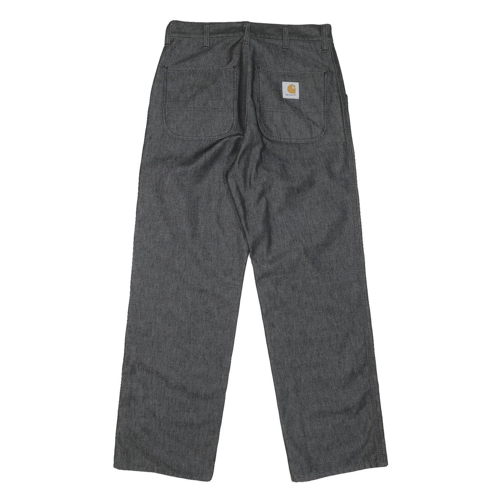 CARHARTT Mens Jeans Grey Regular Straight Denim Medium W31 L31 Workwear Durable