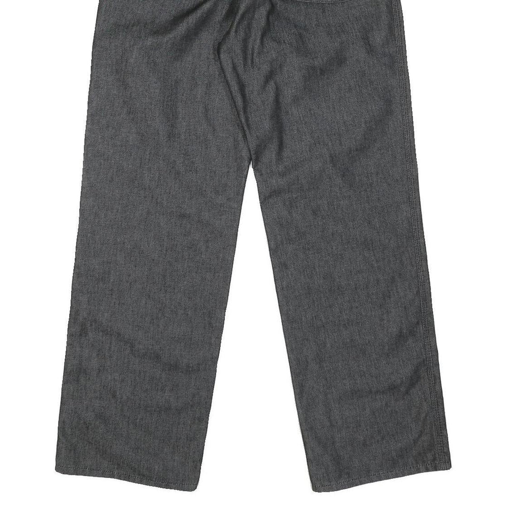 CARHARTT Mens Jeans Grey Regular Straight Denim Medium W31 L31 Workwear Durable