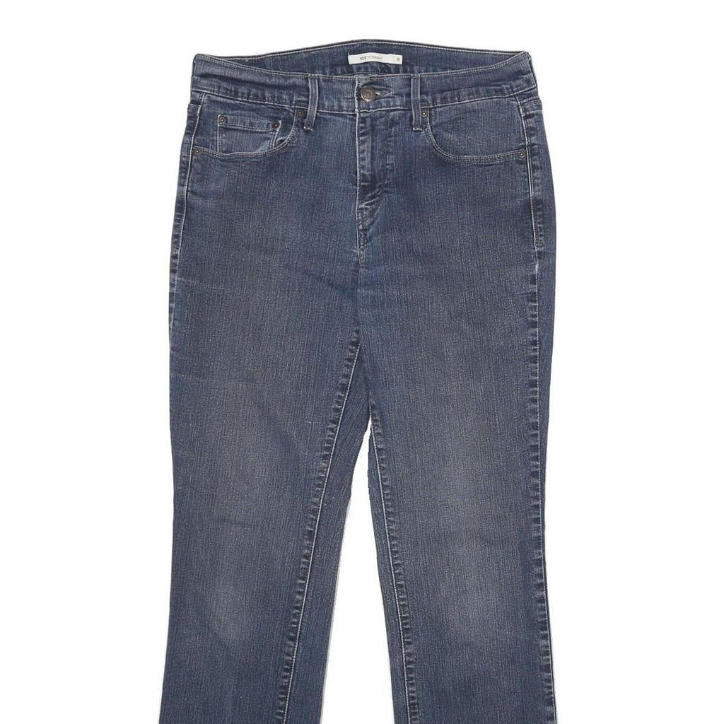 LEVI'S 505 Womens Jeans Blue Regular Straight Denim Medium W29 L32 Classic Style