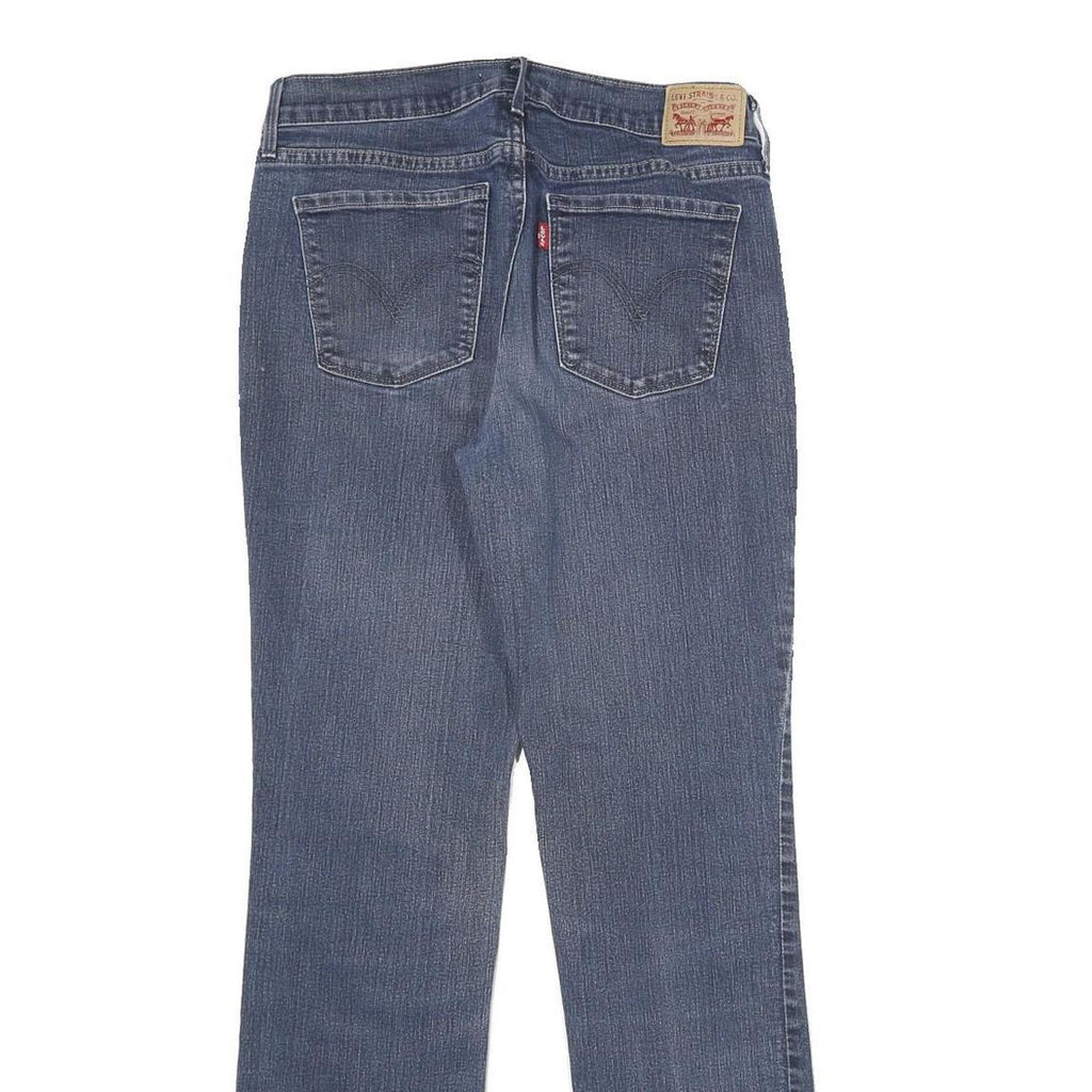 LEVI'S 505 Womens Jeans Blue Regular Straight Denim Medium W29 L32 Classic Style