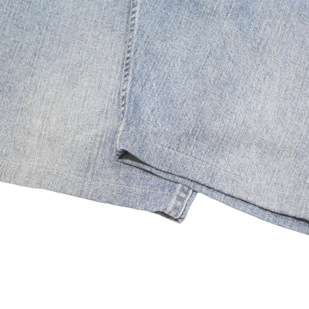 WRANGLER Mens Denim Blue Casual Shorts L W36 Cotton Relaxed Fit