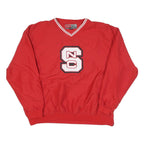 PRO PLAYER Mens Red Pullover XL Polyester Blend Plain Athletic Sportswear